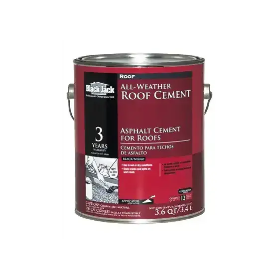 Gardner 6230-9-34 Wet R Dri All Weather Roof Cement 1 Gallon 1