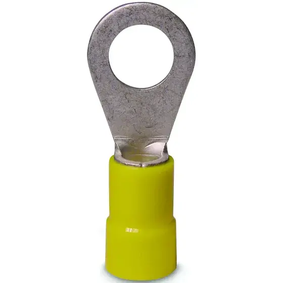 Gb Ring Terminals Yellow 12 To 10 Gauge 1
