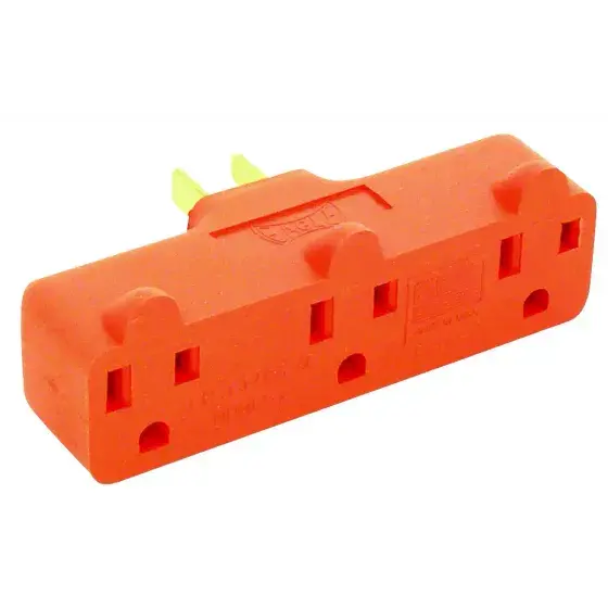 Eaton Wiring Devices 4402Rn-Box Heavy Duty Orange Adaptor 1