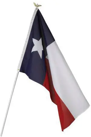 3'X5' Cotton Texas Flag Kit 1