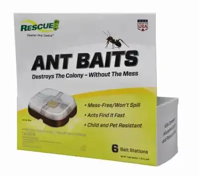 Rescue Ant Bait Stations-Ea,Bs4 : 4Pk 1