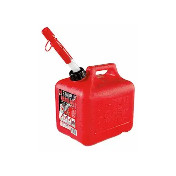 Midwest Can 2310 2 Gallon Red Polyethylene Gas Can 1