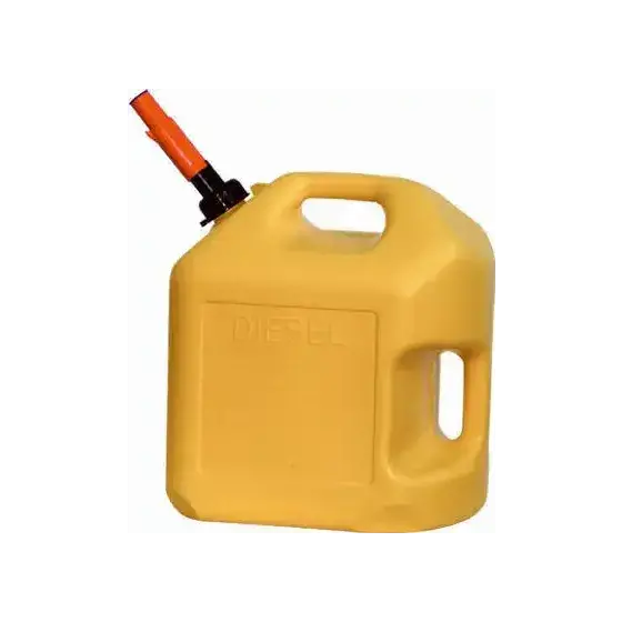 Midwest Can 8610 5 Gallon Yellow Diesel Can 1