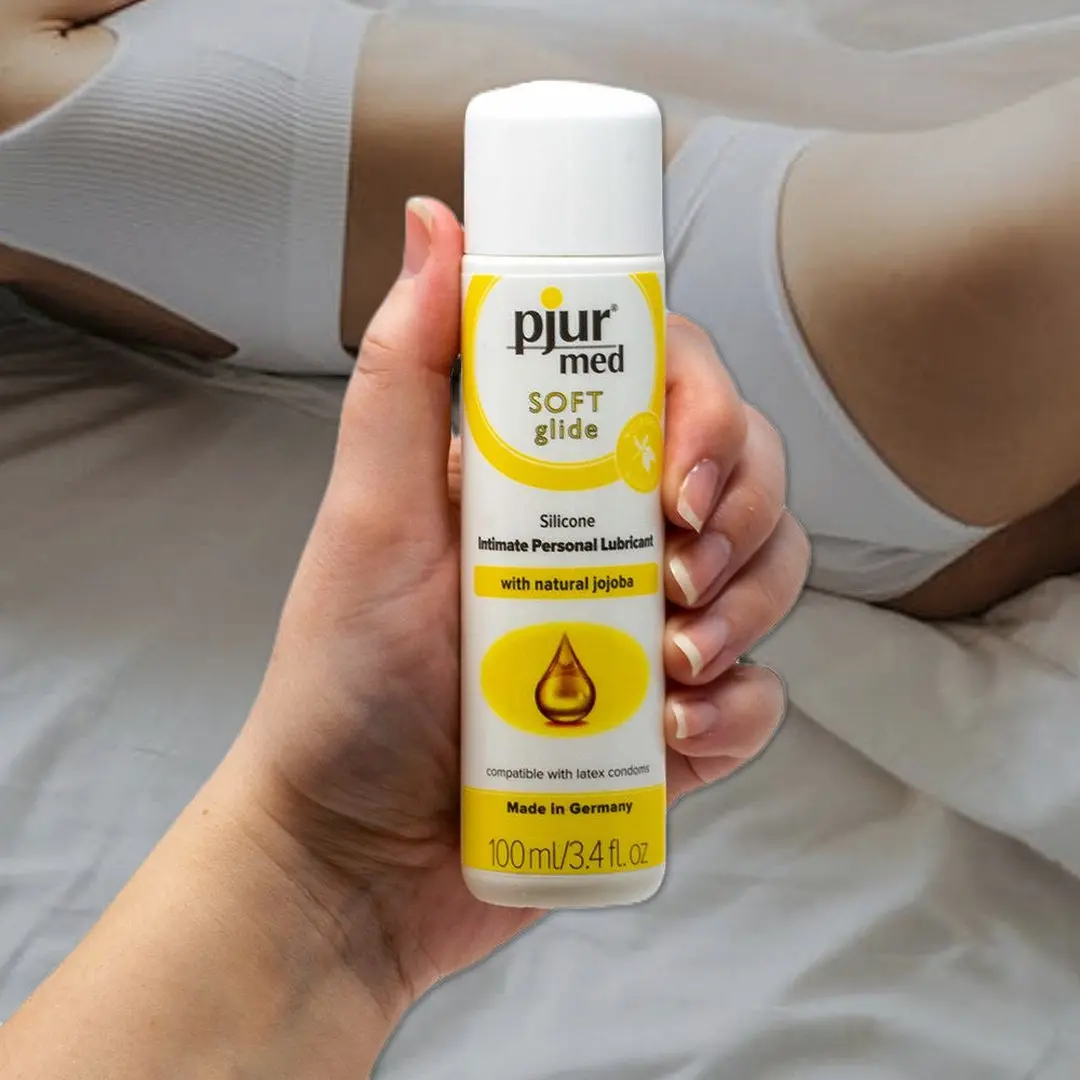 Pjur Med Soft Glide Silicone-Based Lube | 100Ml/3.4Oz 1