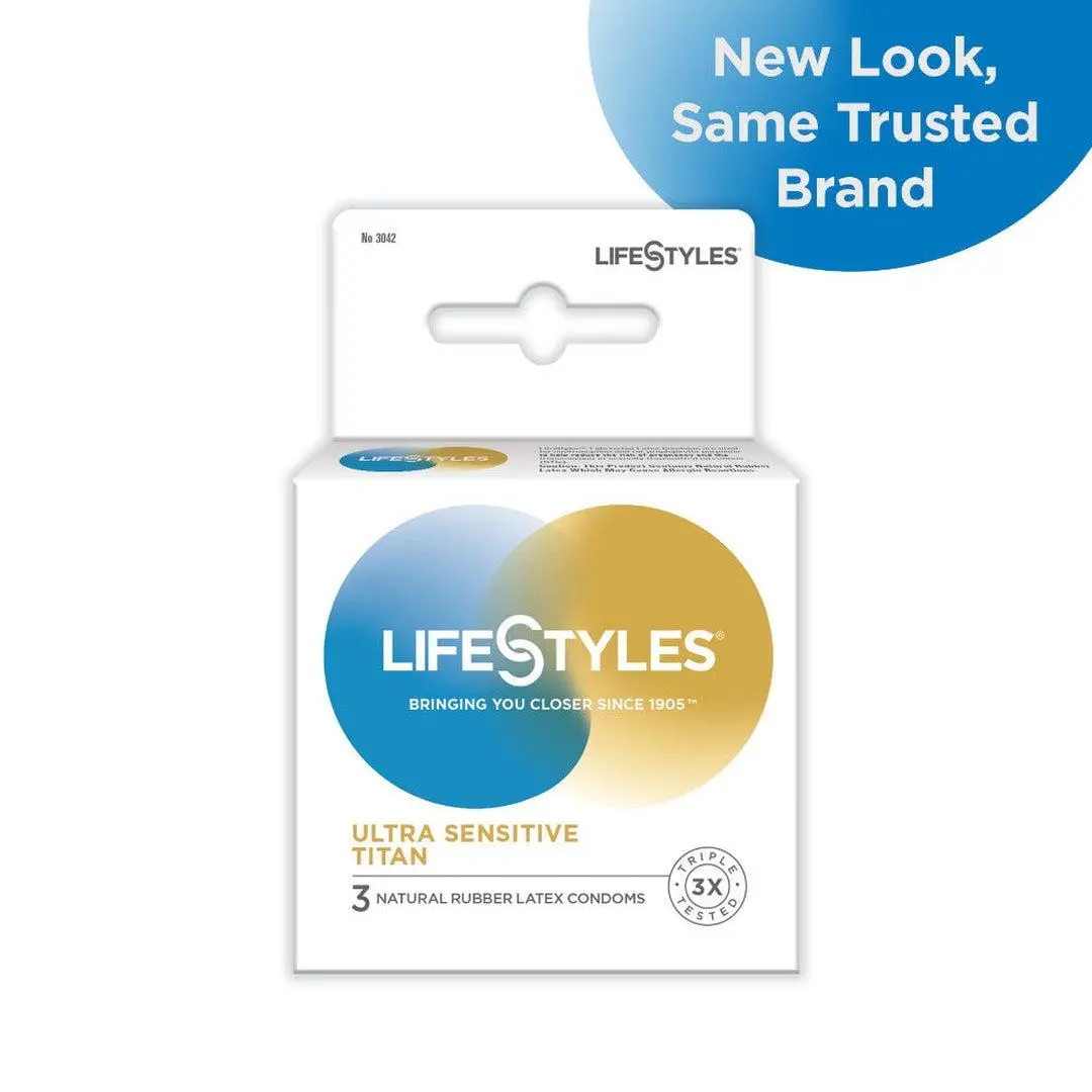Lifestyles Ultra Sensitive Titan Condoms 1