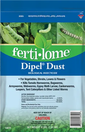 Dipel Dust Biological Insecticide 4# 1