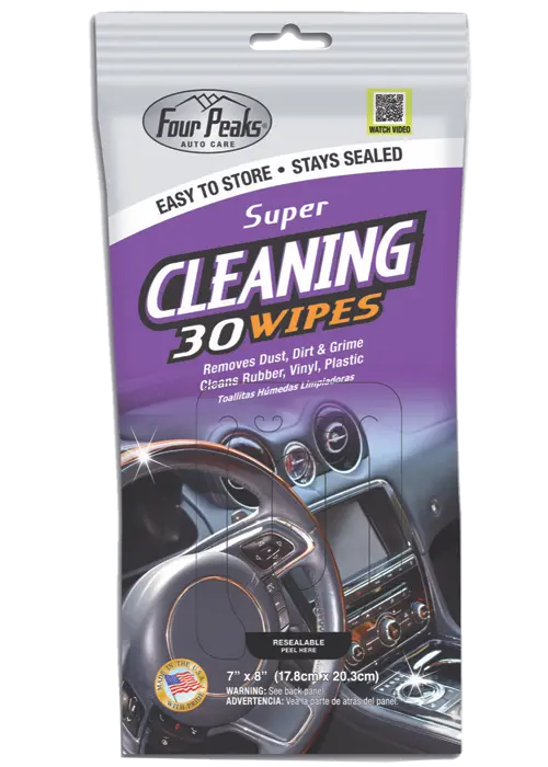 Four Peaks Cleaning Wipes - Case Of 7 Packs 1