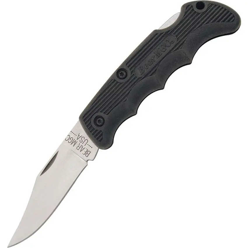 Bear & Son 445 Lockback Stainless Clip Point Blade Folding Pocket Knife 1