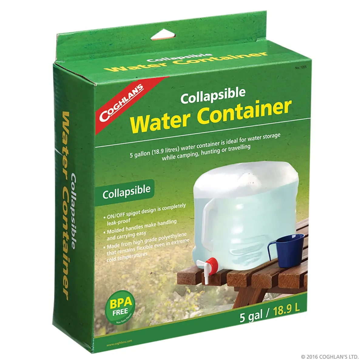 Collapsible Water Container 1