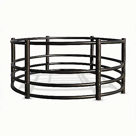 Century Livestock Feeders Poly Round Bale Standard Feeder, 8 Ft. X 3 Ft. 10 In. 1