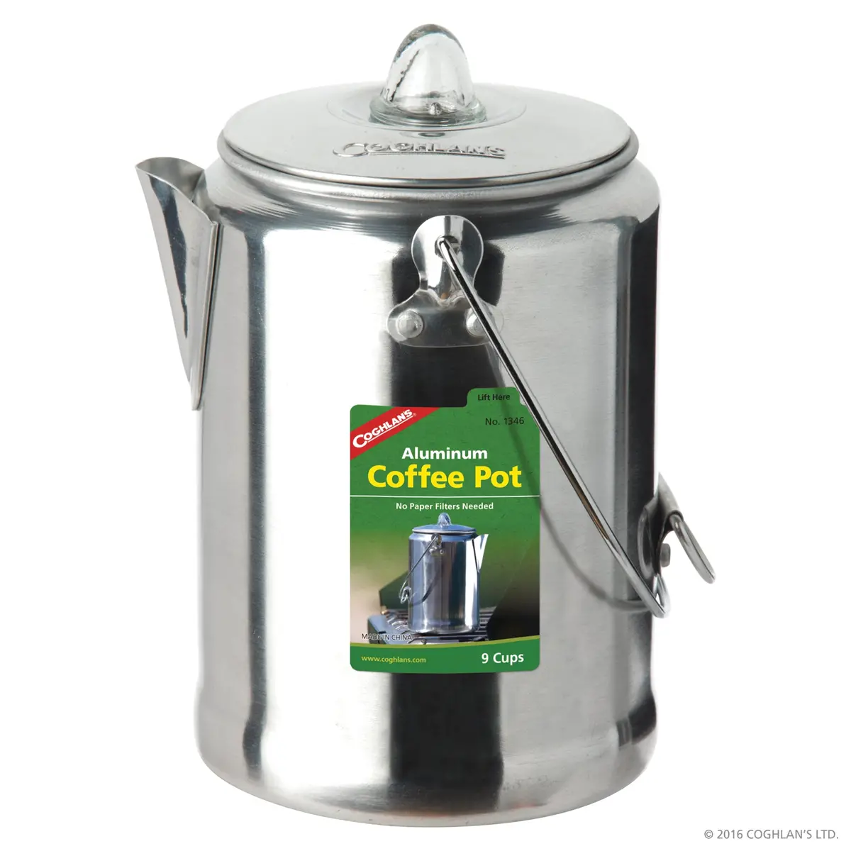 9 Cup Aluminum Coffee Pot 1