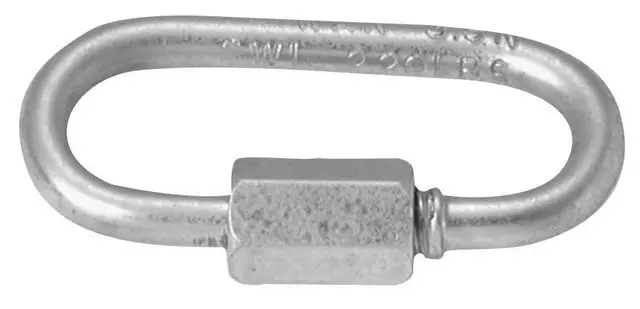 Campbell Chain T7645156v Quick Link 1/2 Inch 4-3/16 Inch Overall Length Zinc Plated Steel 1