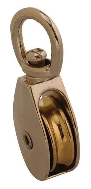 Campbell Chain T7655012 Single Swivel Rope Pulley 1 Inch 1