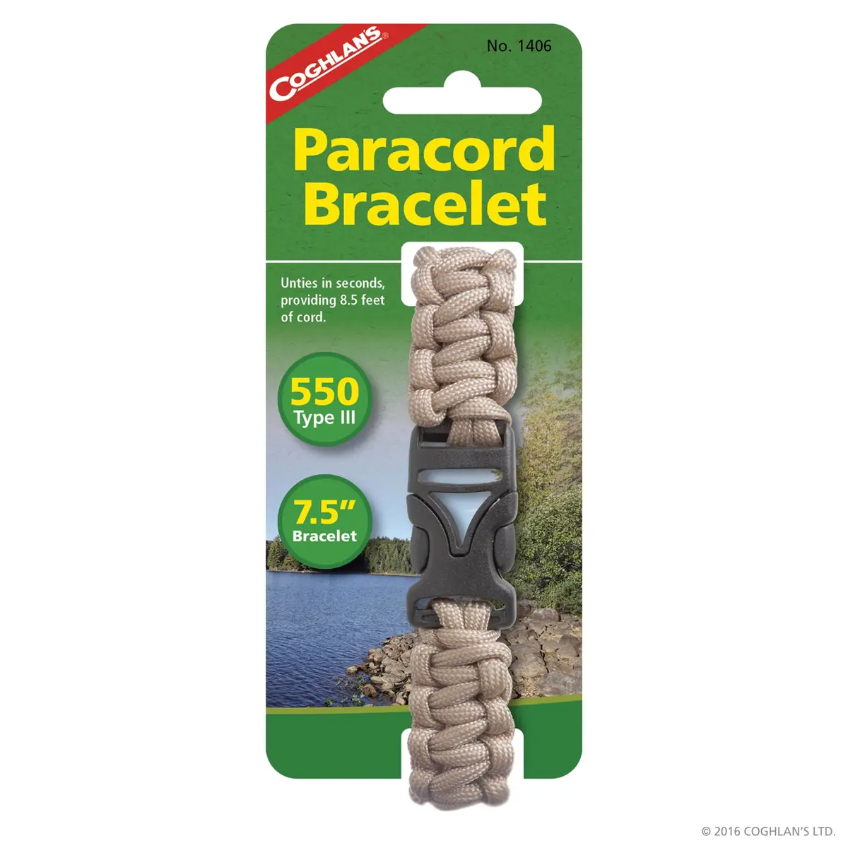Paracord Bracelet Khaki Or Green 1
