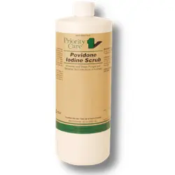 Priority Care® Povidone Iodine Scrub 75%-32 Oz 1
