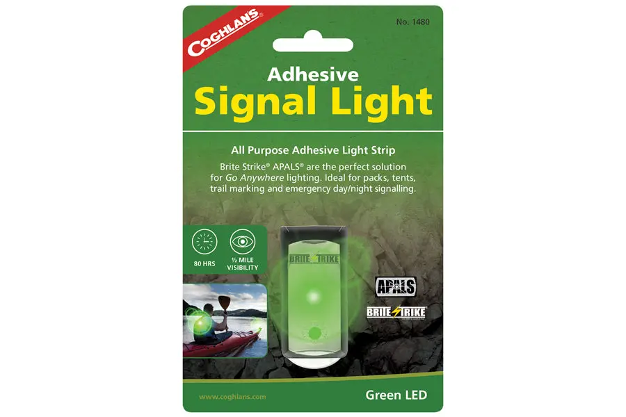 Green Adhesive Signal Lights 1