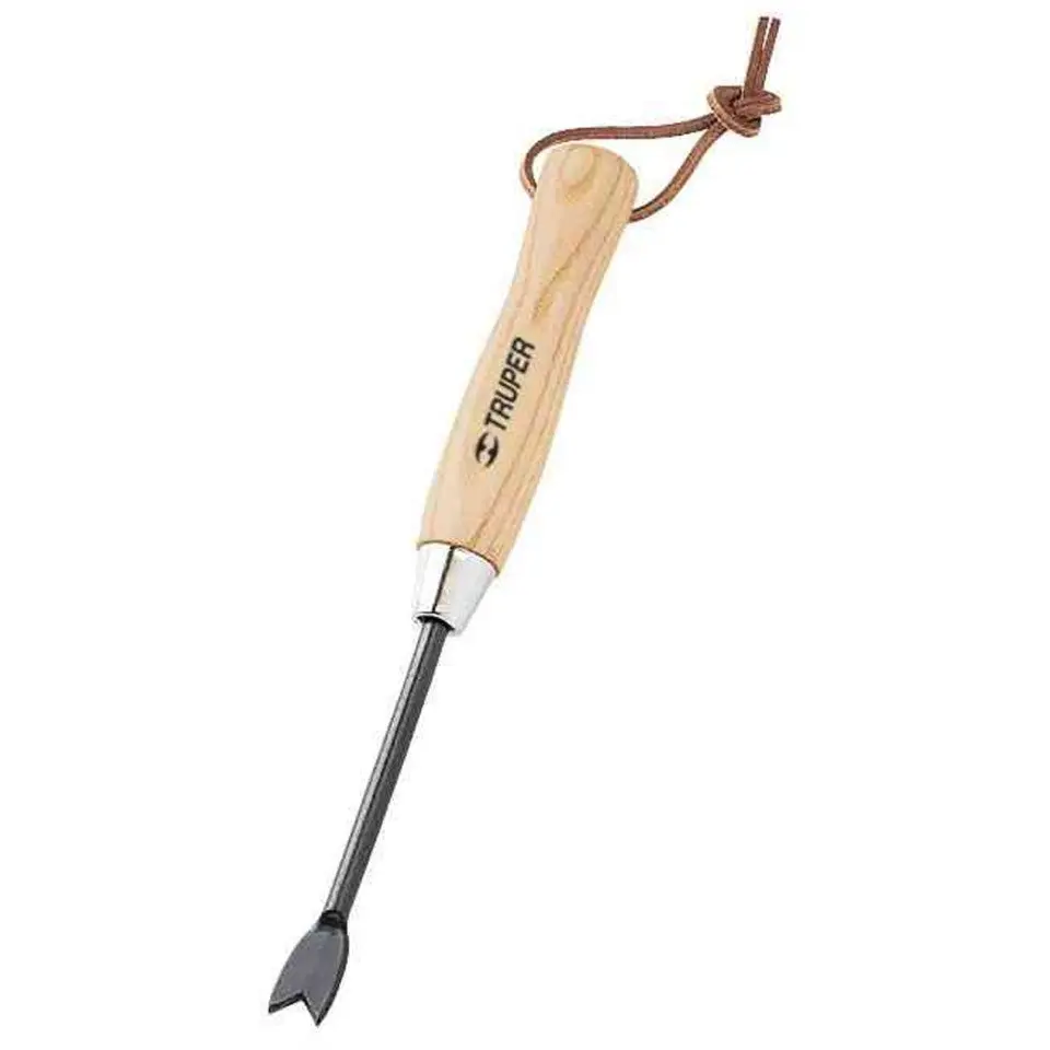 Truper Floral Garden Hand Tool Weedier Ash Handle, 6-Inch 1