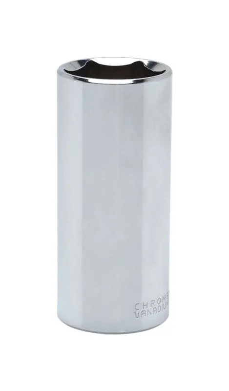 Crescent 7/16 In. X 3/8 In. Drive Sae 6 Point Deep Socket 1 Pc 1