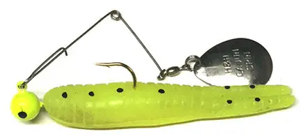 H&H Lures Spinner Char/Blk Dots 1
