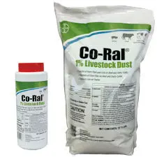 Bayer Co-Ral 1% Livestock Dust 2Lb Cannister 1