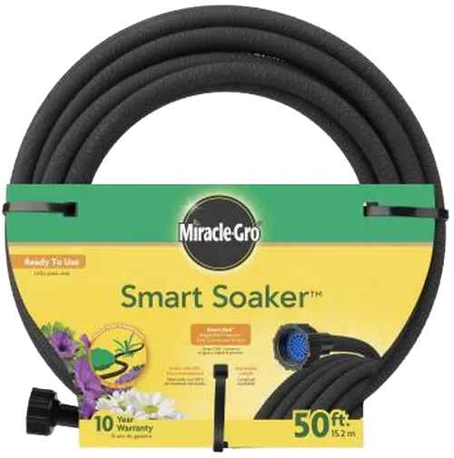 Miracle-Gro Smg12828 50' Garden Soaker Hose, Black 1