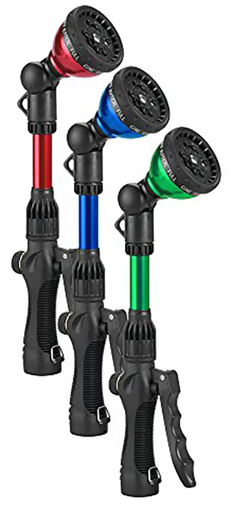 Orbit 14-Inch 10-Pattern Front Trigger Ratchet Head Wand, Color May Vary 1