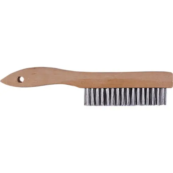 Tool City Wire Brush 4"X16" Wood Handle 1