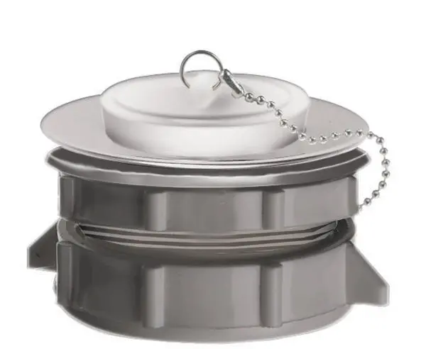 Plumb Pak Pp55-3 Strainer Tray Plug, Plastic, For: 2 To 2-1/2 In Dia Opening Sink 1