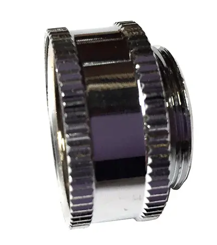 Plumb Pak Pp800-64Lf Dual Threaded Faucet Aerator Hose Adapter, 55/64-27 Id X 3/4-11-1/2 Od, 3/4" X 11-1/2" 1