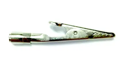 Alligator Clips Steel Threaded Barrel 5/16" Jaws-5/16" 1