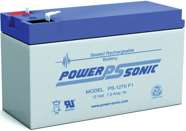 Battery Ps1270f1 12V 7A Gel Cell 1