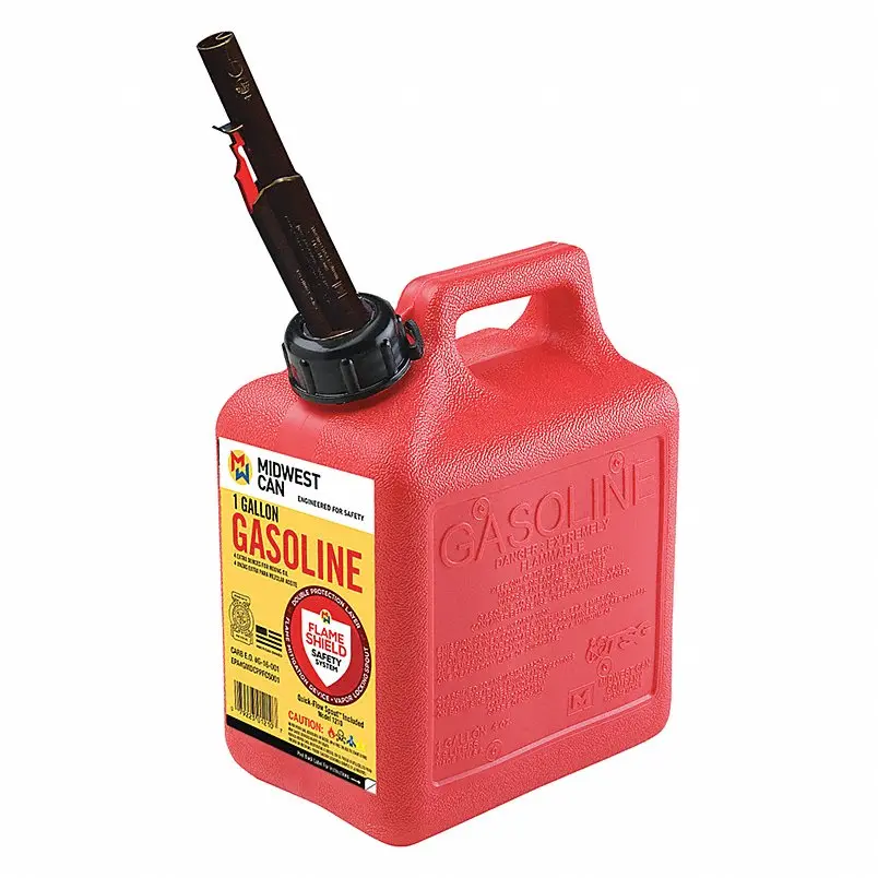 Midwest Can 1 Gal. Gas Can, Carb Compliant, 1210 1