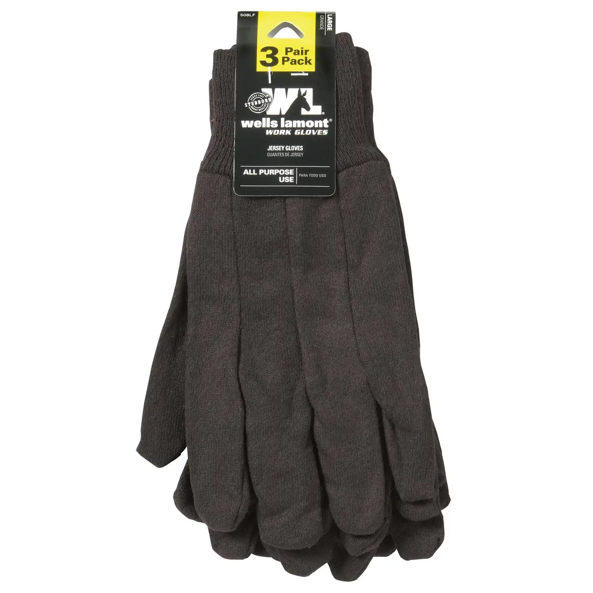 Wearpower Jersey Gloves (3 Pair Pack) Wells Lamont 1