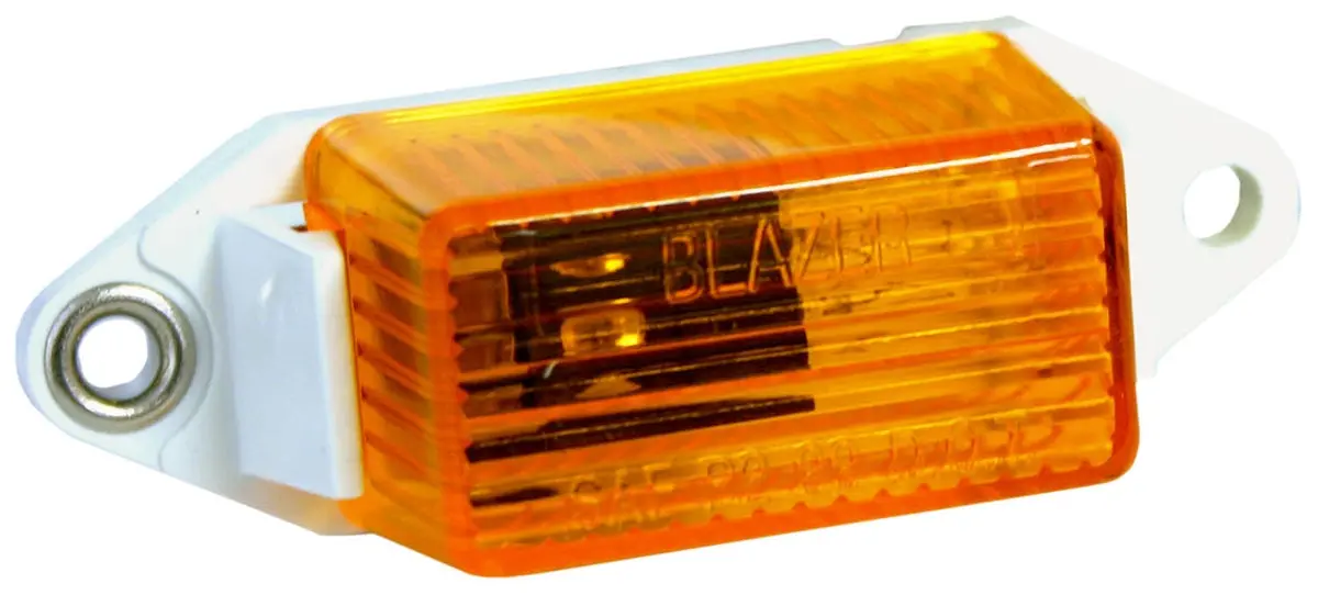 Hopkins B486a Light Amber Rectangular Clearance/Side Marker Amber 1