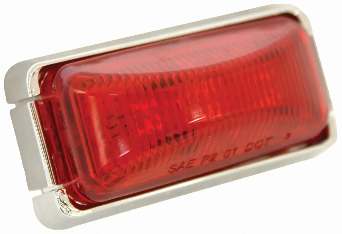 Blazer Cw1536r Led Rectangular Clearance & Side Marker Light Kit, Red 1
