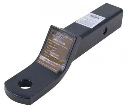 Uriah Products Ut620002 Trailer Ball Mount Standard 2"X2", 8" Length, 2" Drop, 3/4" Rise 1