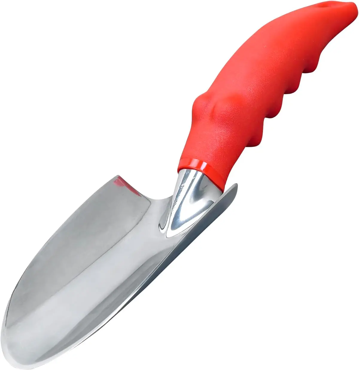 Comfort Trowel, Polished Aluminum, Comfort Grip 1