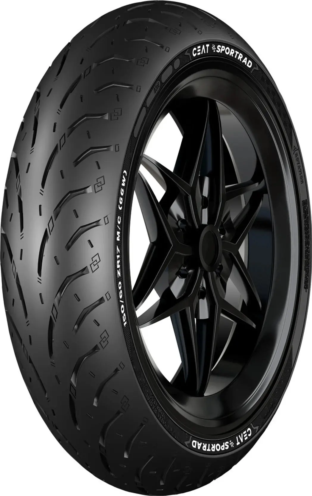 Ceat Sport Rad Rear 150/60-Zr17 (Steel Radial) 1