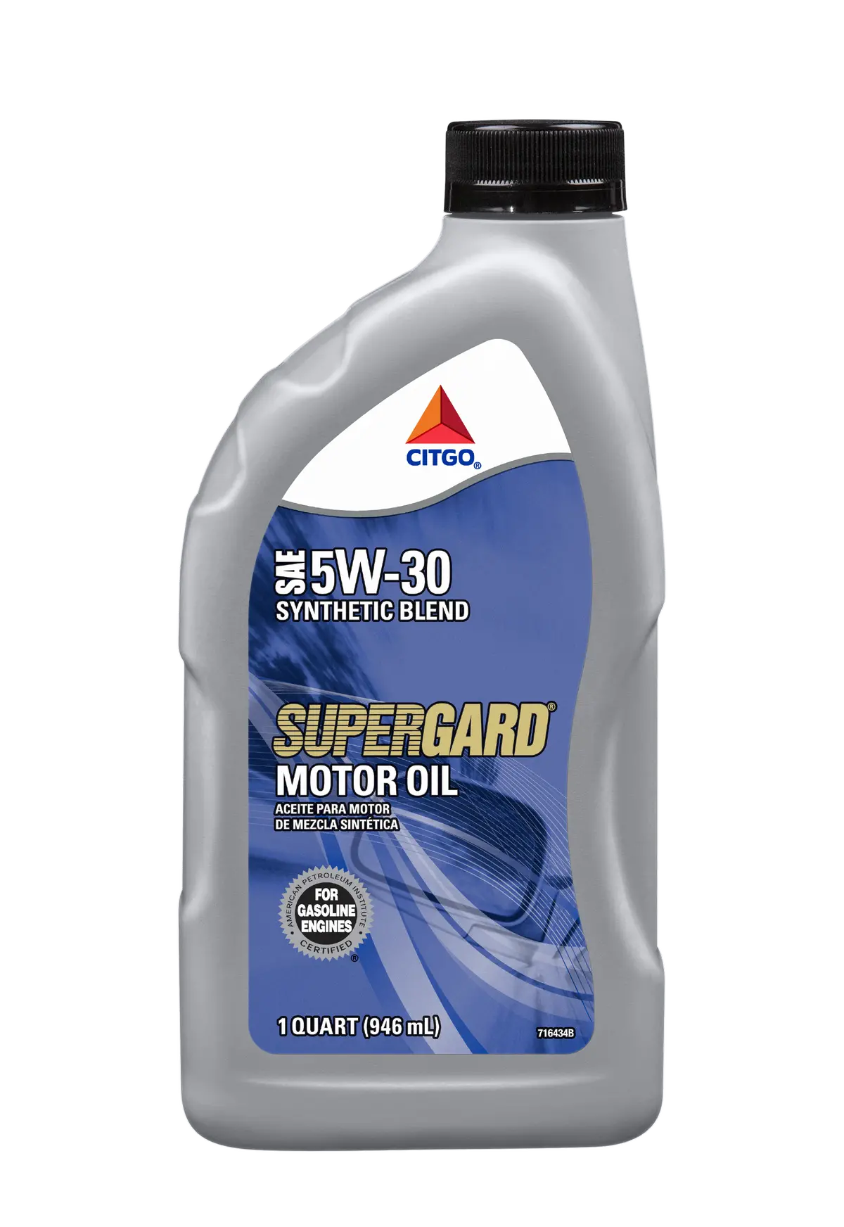 Citgo Supergard Syn Blend Sae 5W30 12/1 Qt Bottles Engine Oil 1