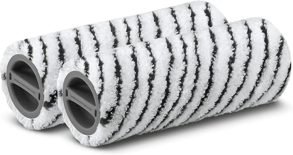 Karcher Stone Surface Microfiber Roller Set Black White 20550210 1