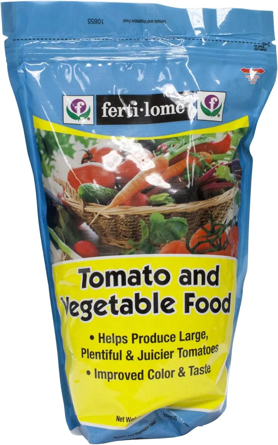 Fertilome 10855 Tomato And Vegetable Food, 7-22-8 1