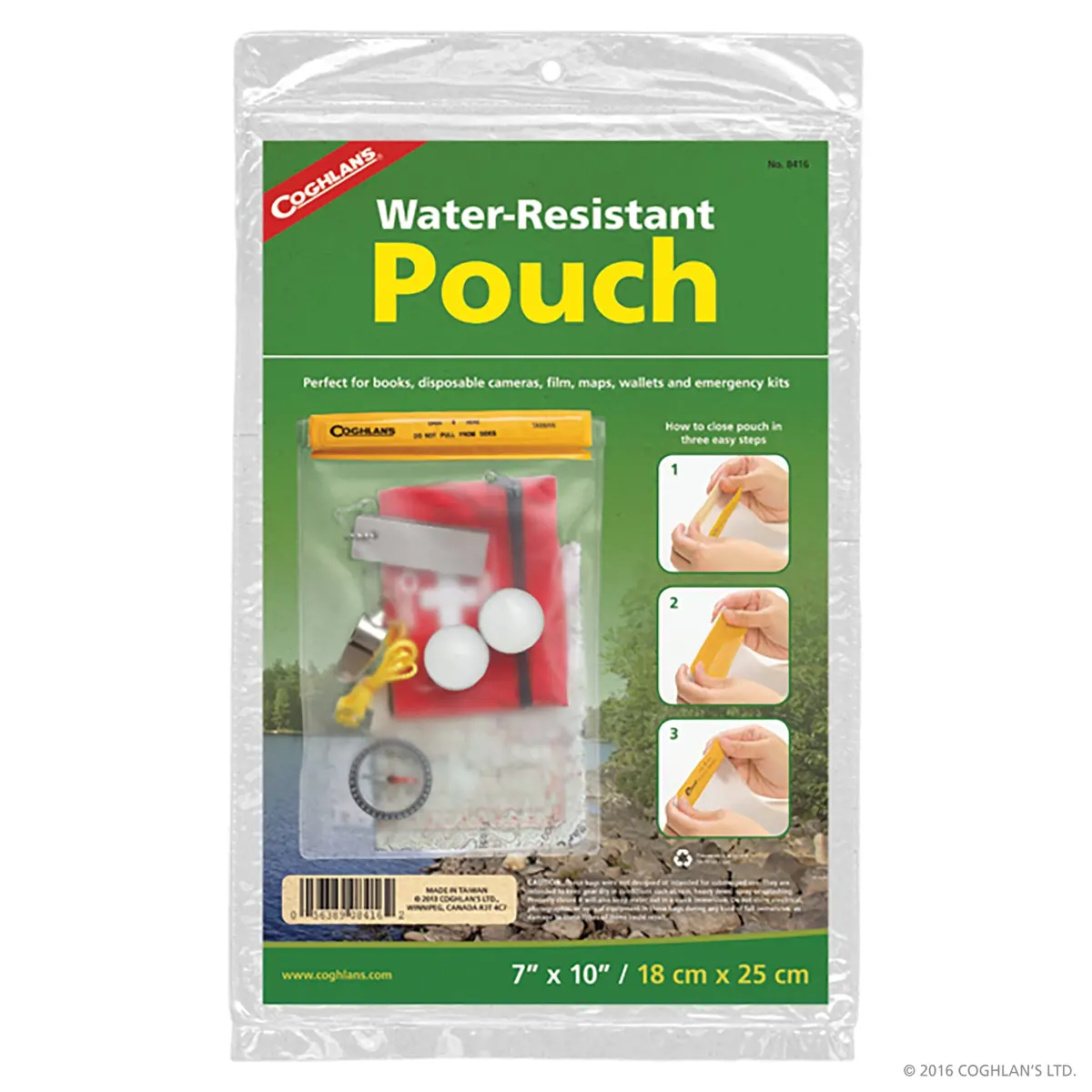 Water Resistant Pouch                                                                               Size: 7‰۝ X 10‰۝ (18 Cm X 25 Cm) 1