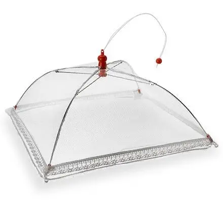 Fold Away  Food Cover                                                                           Size: 13‰۝ X 13‰۝  (33 Cm X 33 Cm) (Open) 1