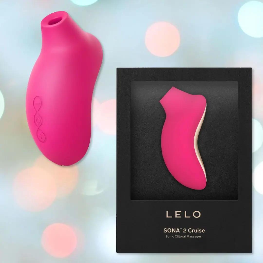 Lelo Sona 2 Cruise Sonic Clitoral Massager - Cerise 1