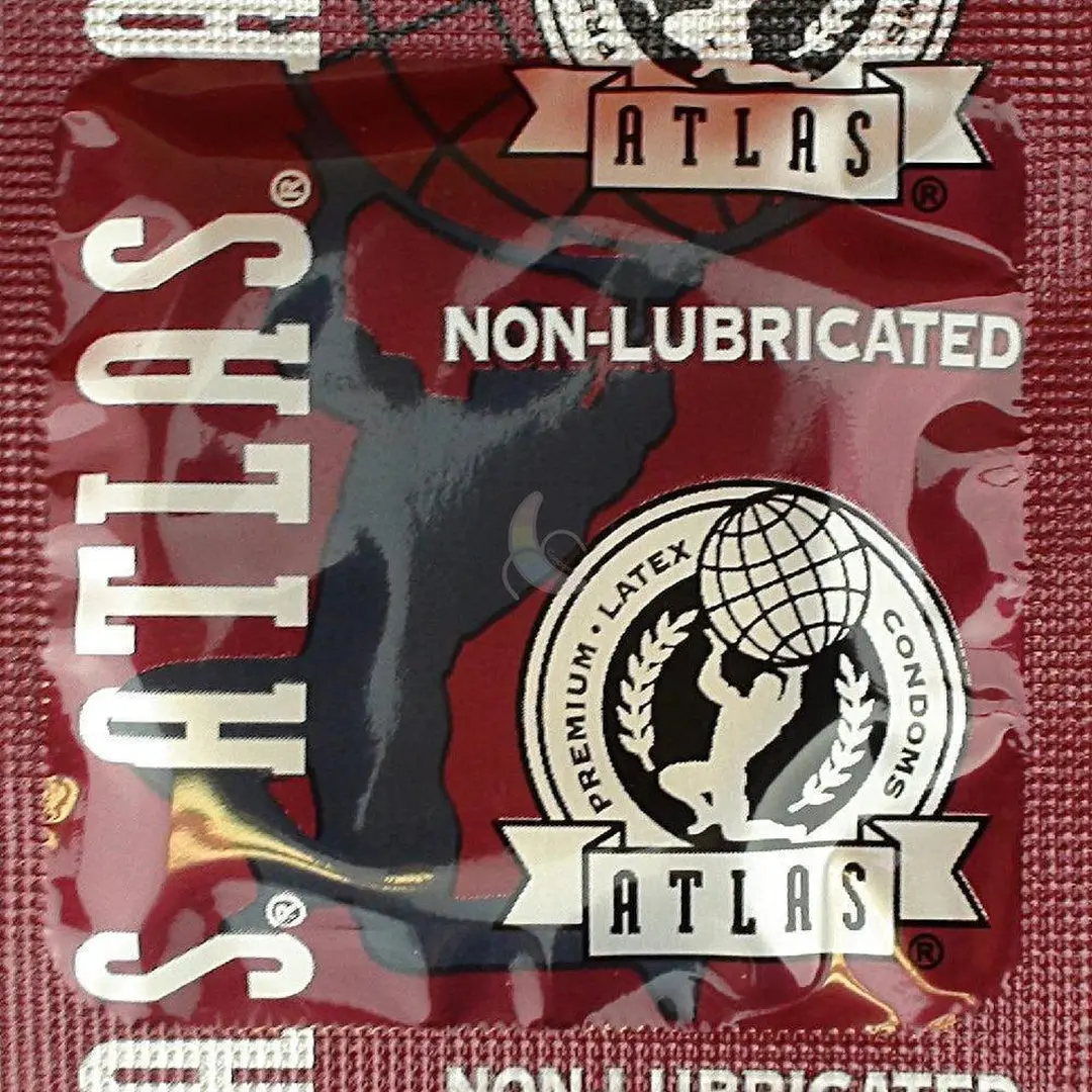 Atlas Non-Lubricated Latex Condoms 1