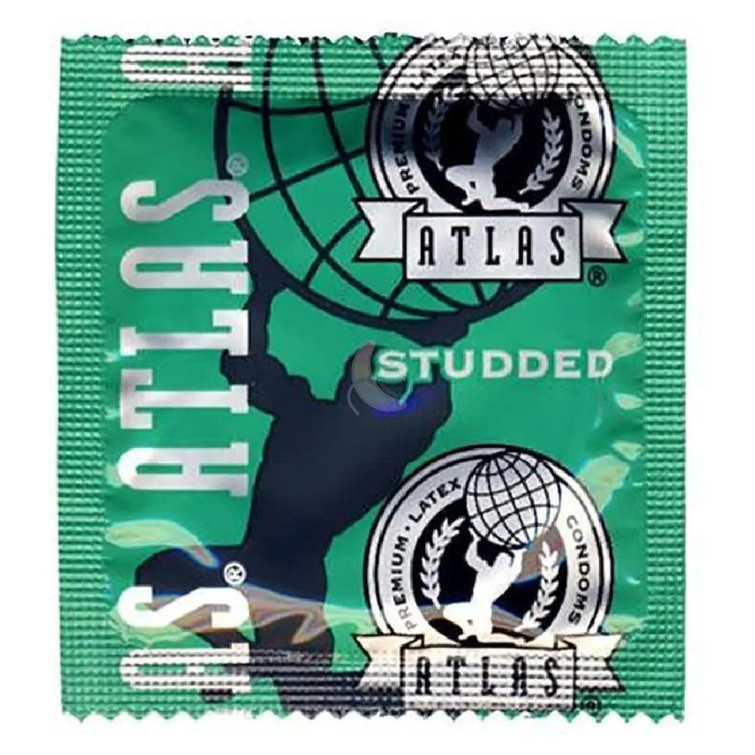 Atlas Studded Condoms 1