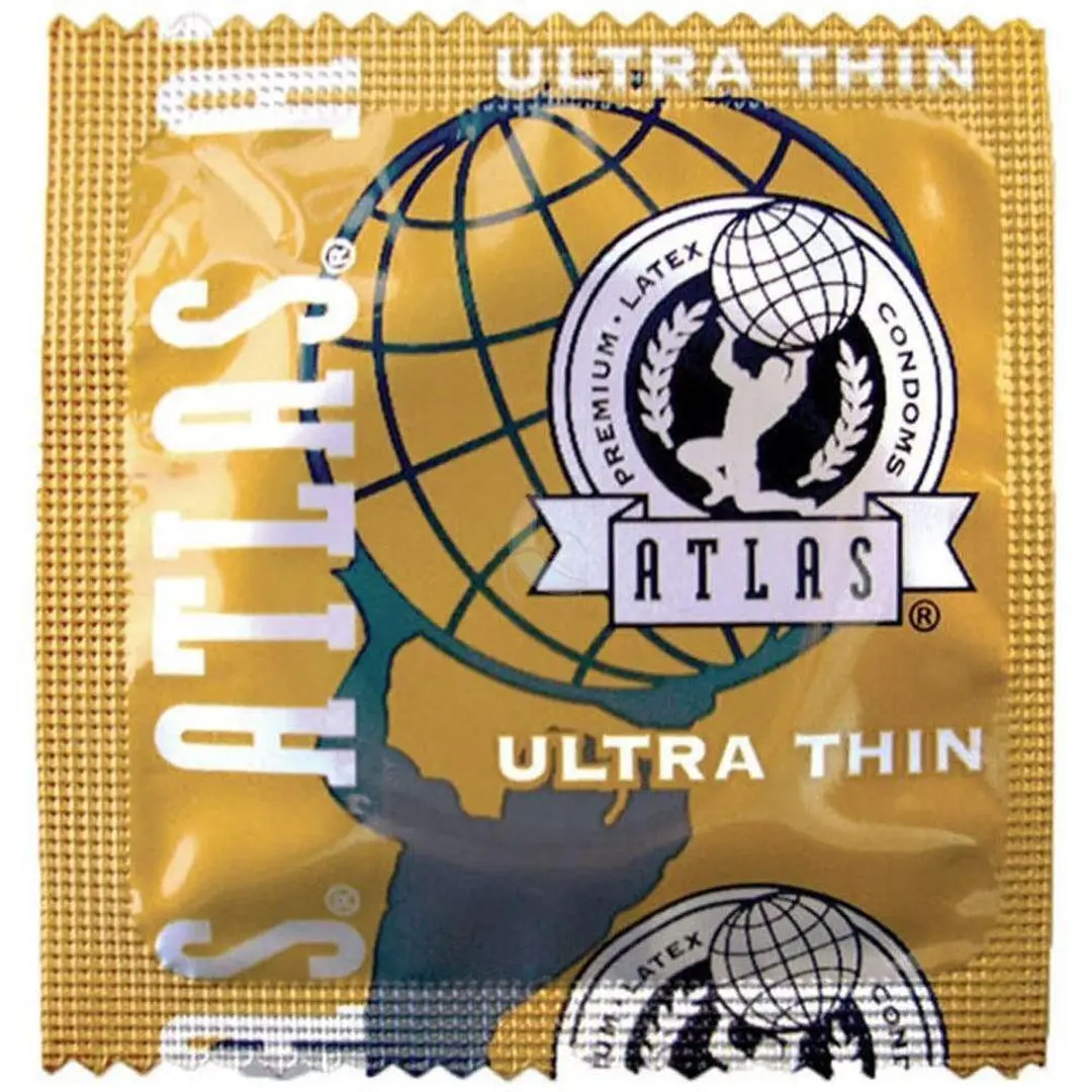 Atlas Ultra Thin Lubricated Condoms 1