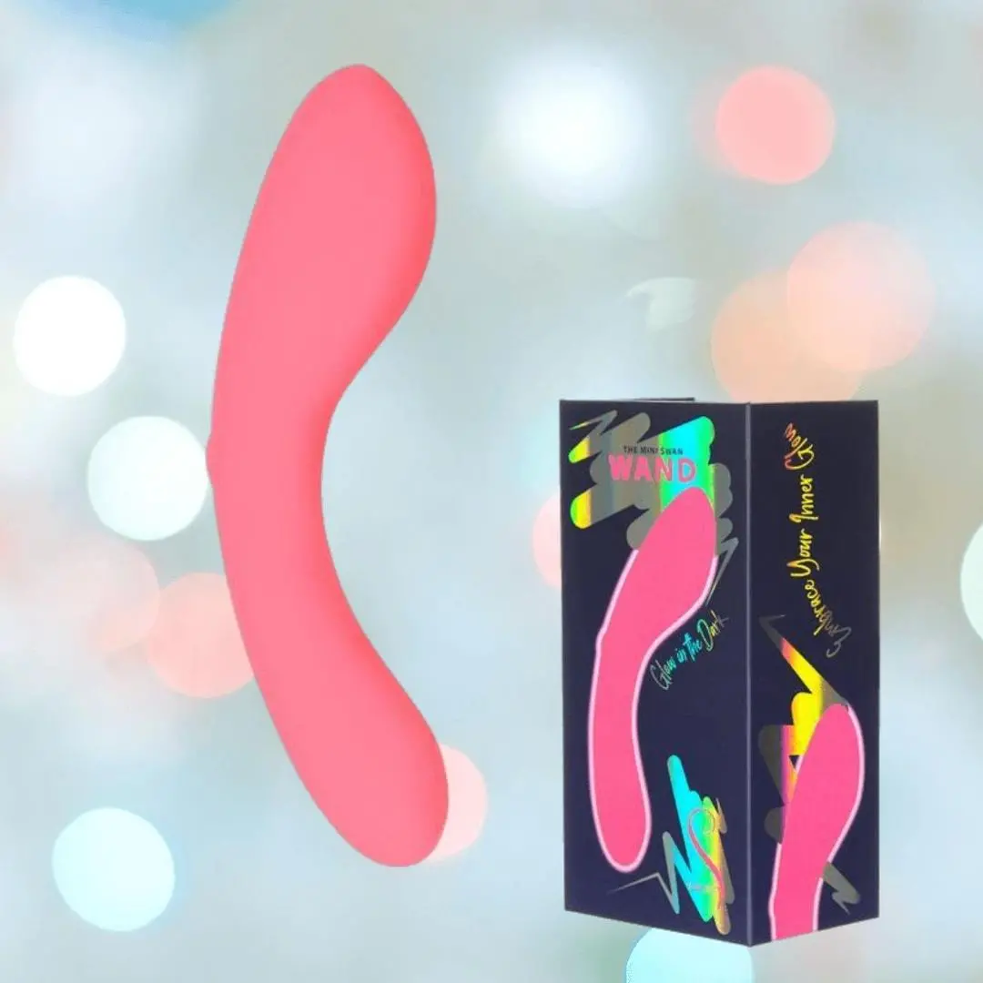 Bms The Mini Swan Wand Glow In The Dark - Pink 1