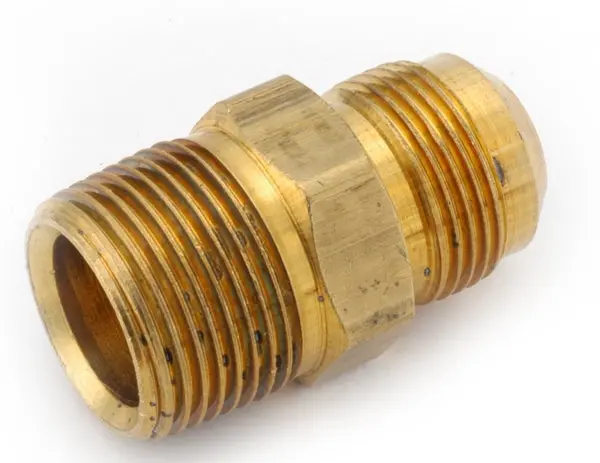 Brass Half Union 3/4" Mpt X 5/16" Flare Lead Free﻿ 1