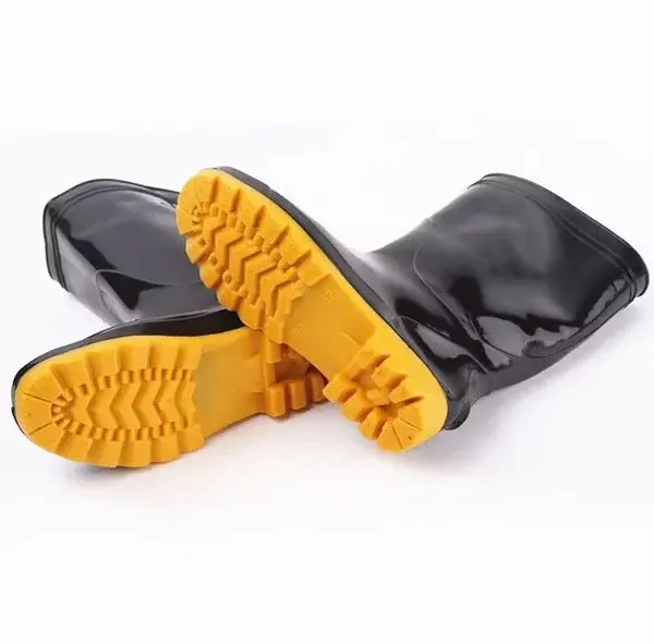 Safety Long Rubber Gum Boots Without Steel Toe 1